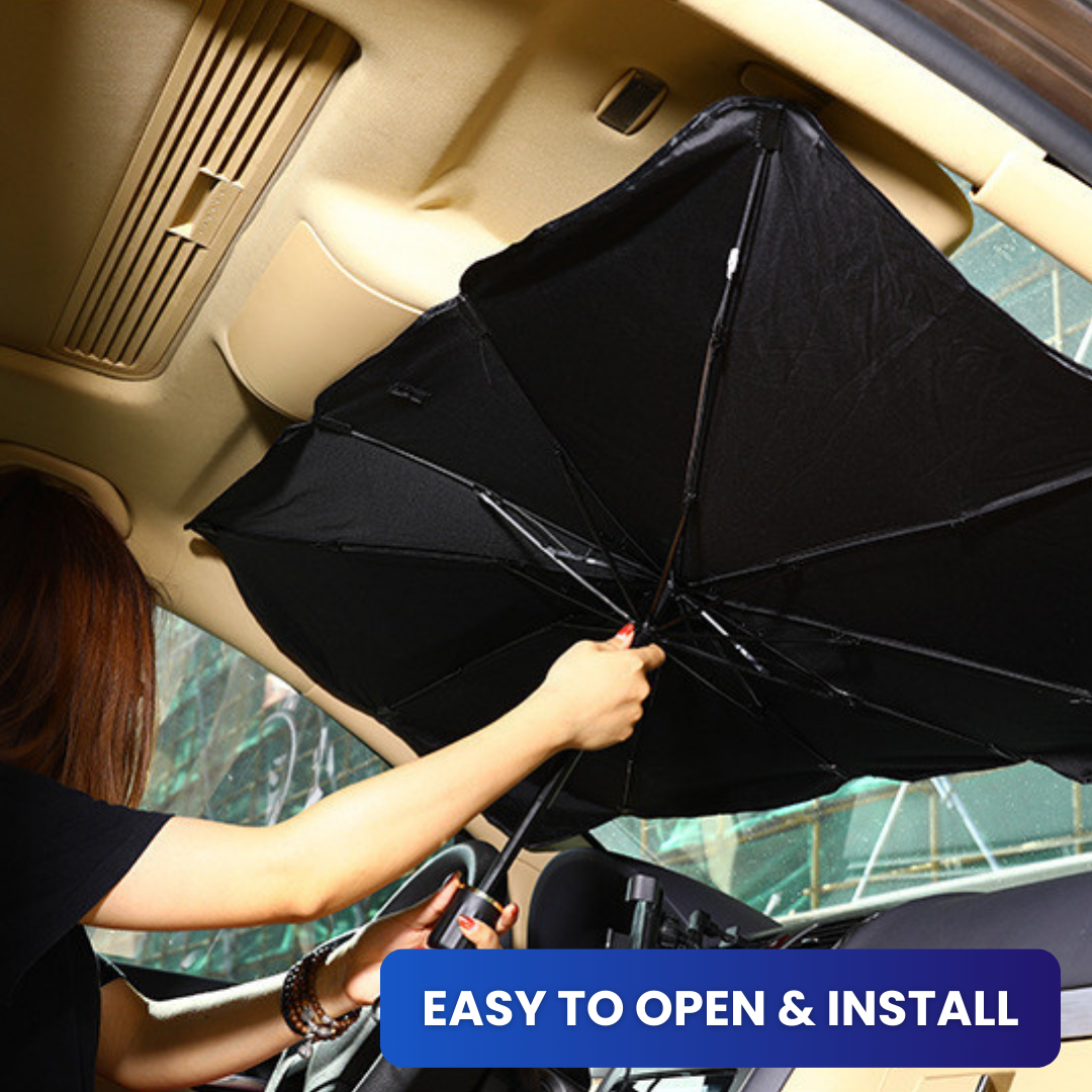 Car sun shade umbrella hotsell