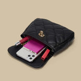 Quilted Leather Crossbody Bag - Hesper