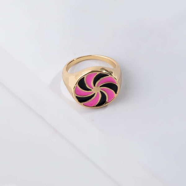 Pinwheel Colorful Ring - Hesper