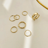 Rings Set (7 PCs) - Hesper