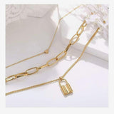 Triple Layer Necklace - Hesper