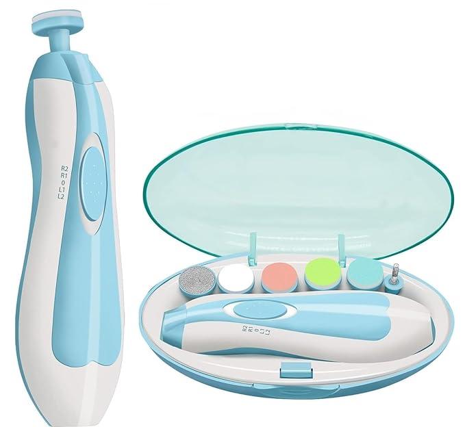 Baby Electric Nail Trimmer | Filer | Nail Clipper for Newborn Infant Toddler