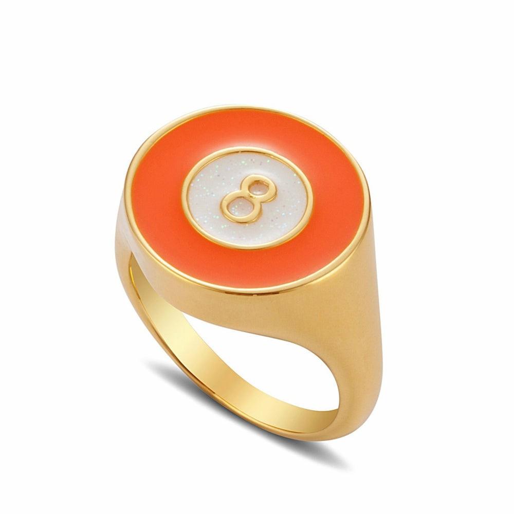 Funky 8 Gold Ring - Hesper