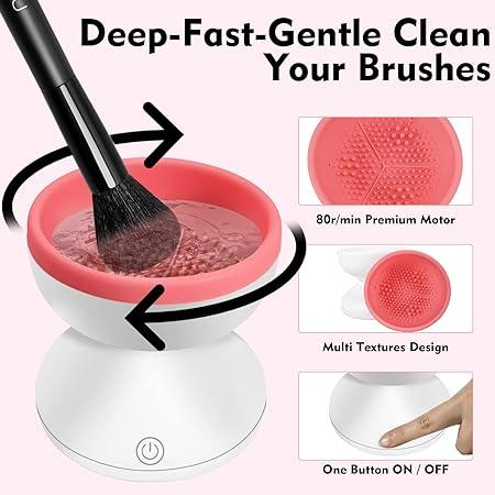 Electric Makeup Brushes Cleaner Machine