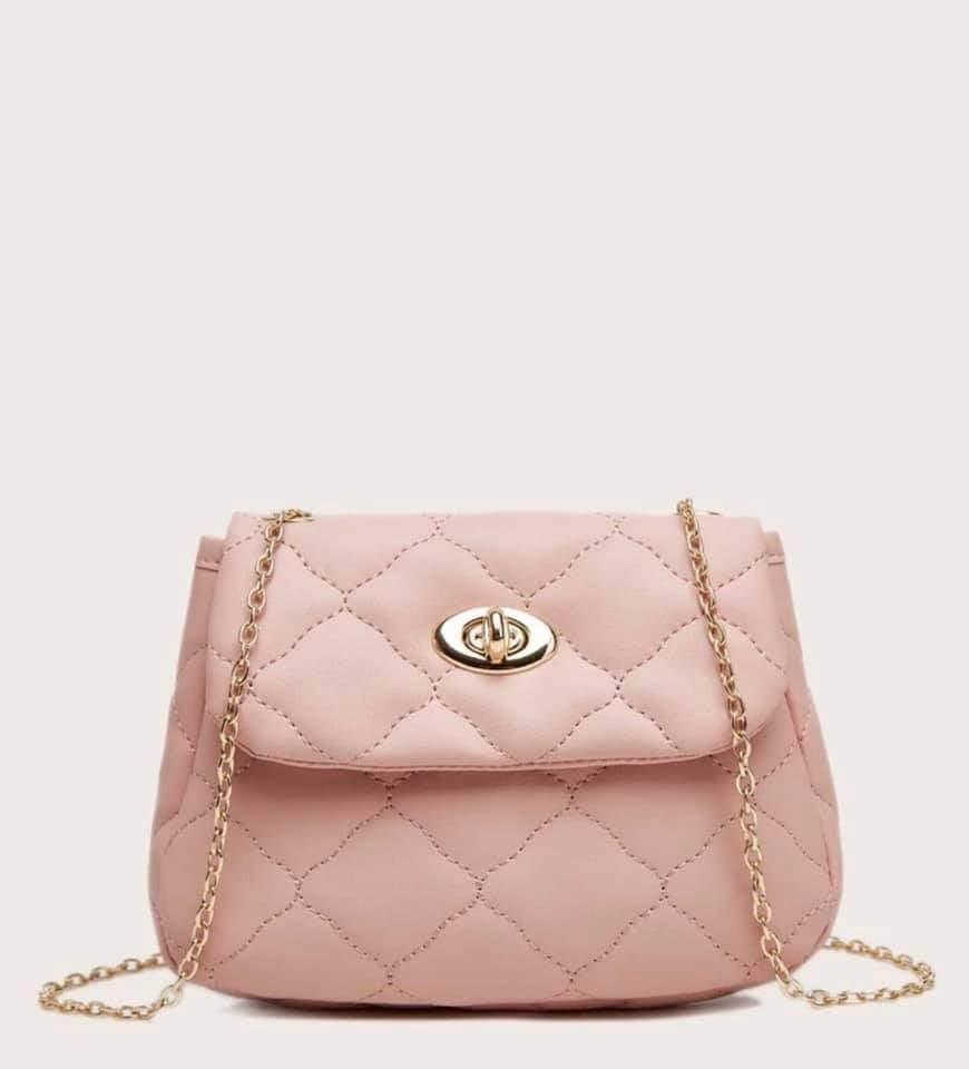 Quilted Leather Crossbody Bag - Hesper