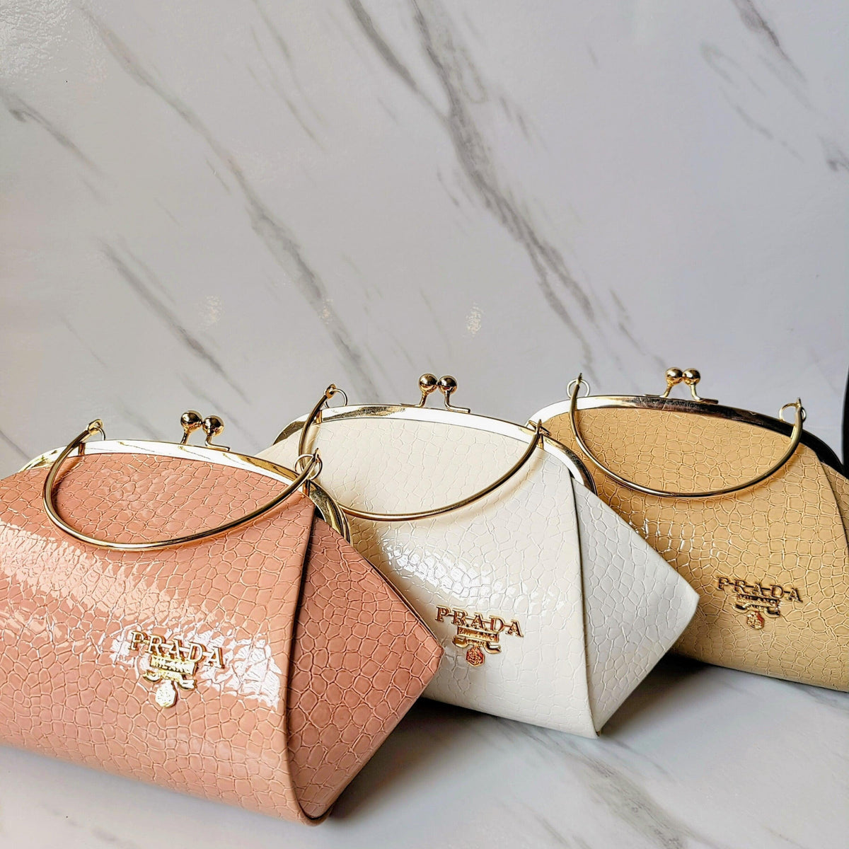 Crocodile Clutch | Handbag - Hesper
