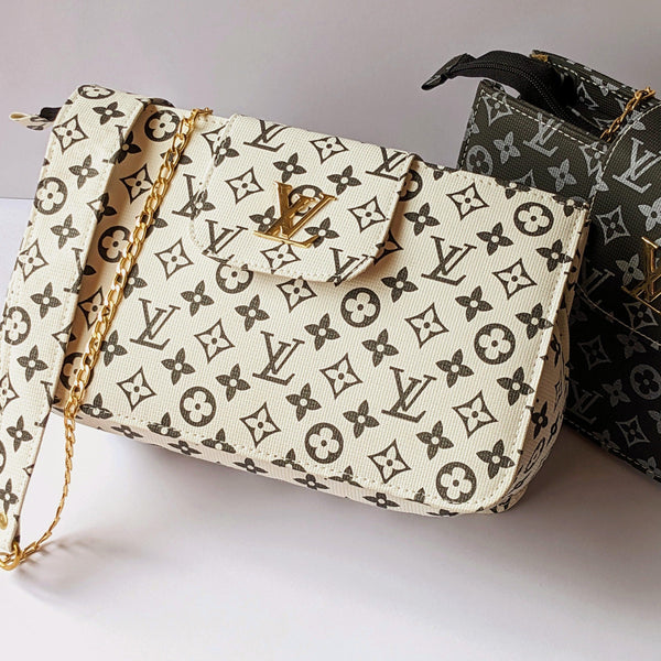 LV Pattern Shoulder Bag - Hesper