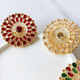 Adjustable Gold Stone Ring - Hesper