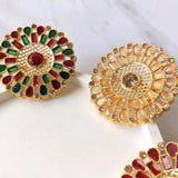 Adjustable Gold Stone Ring - Hesper