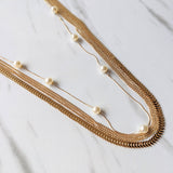Long Statement Pearl Necklace - Hesper