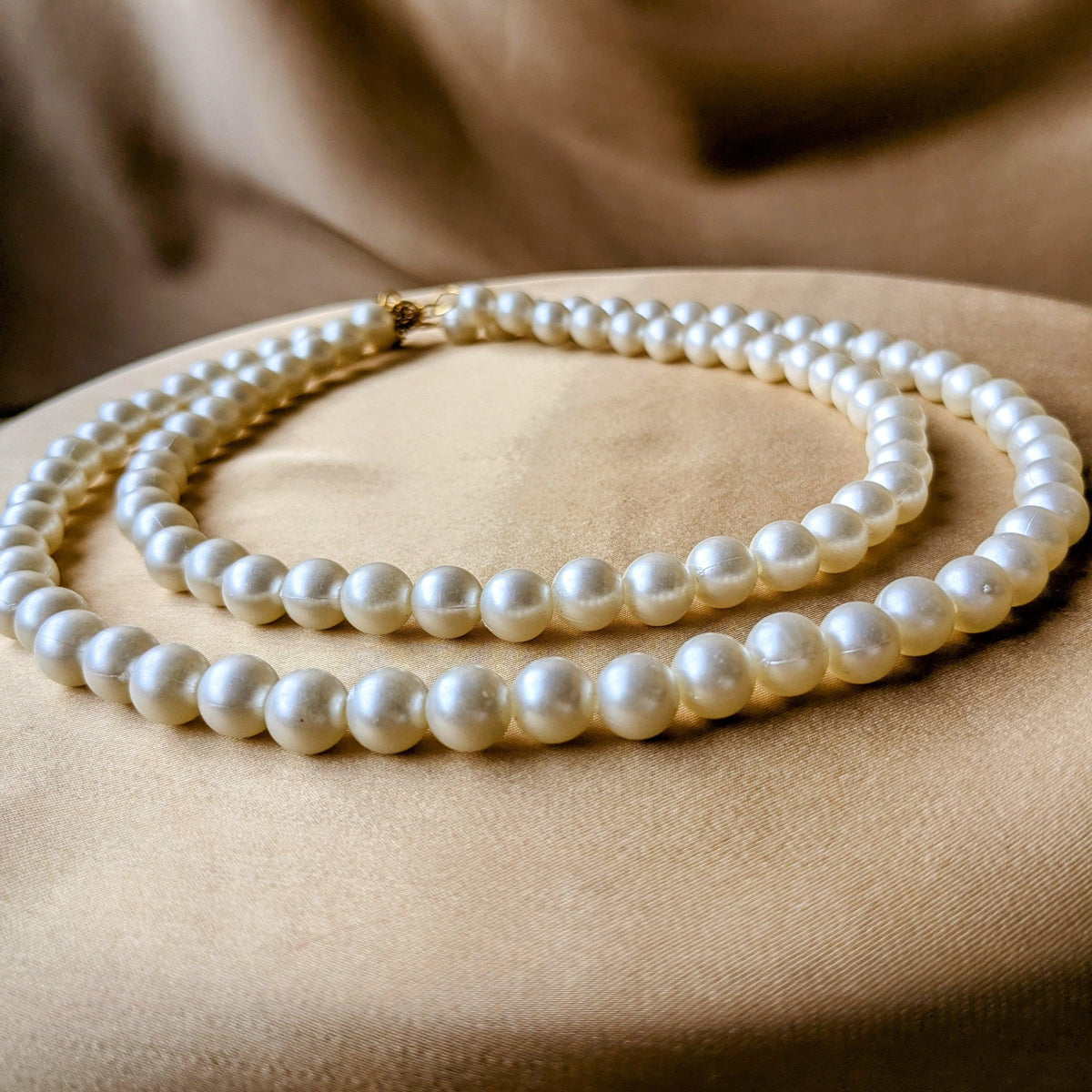 Double Layer Pearl Necklace