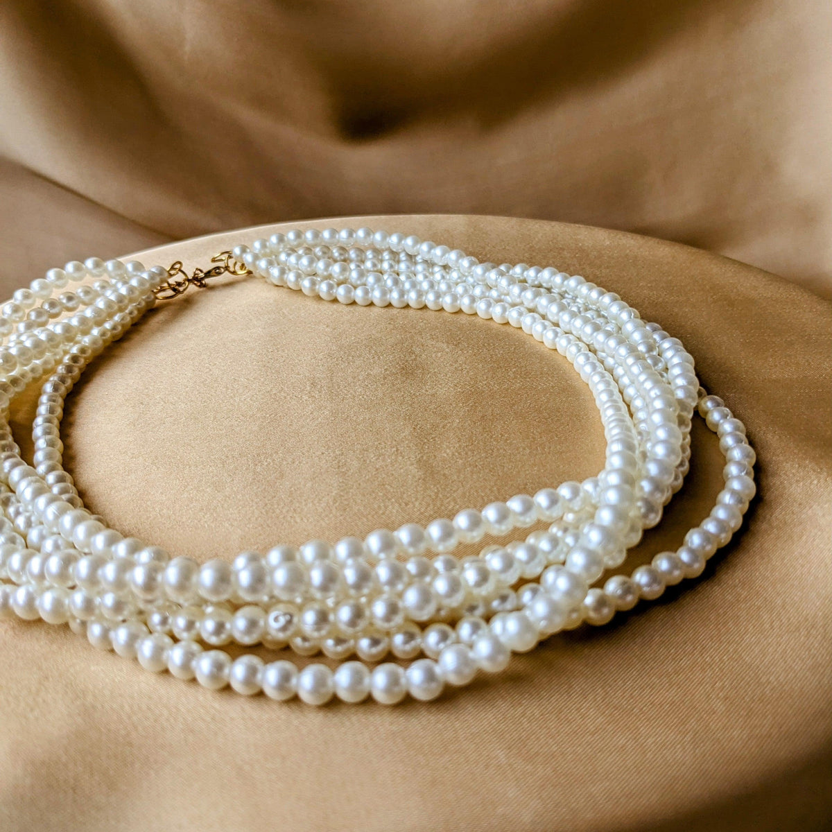 Layered Pearl Necklace