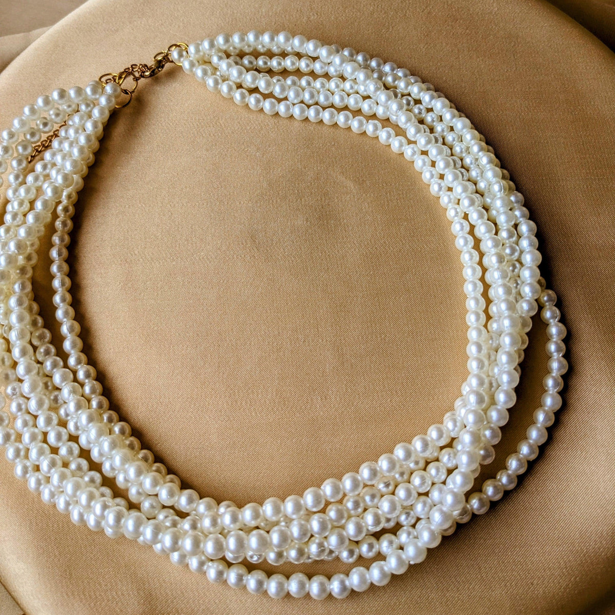 Layered Pearl Necklace