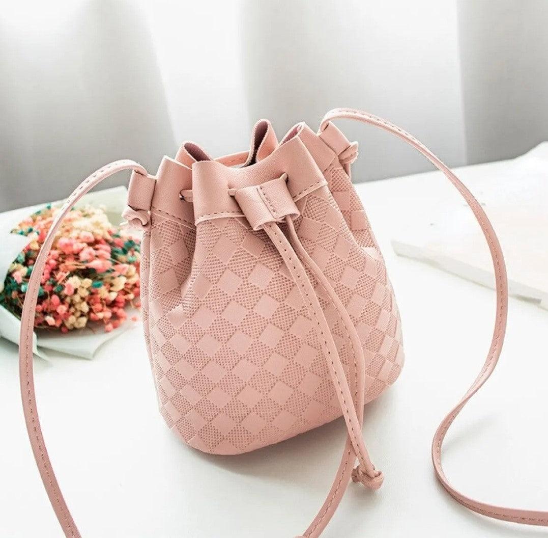 Textured Bucket Bag