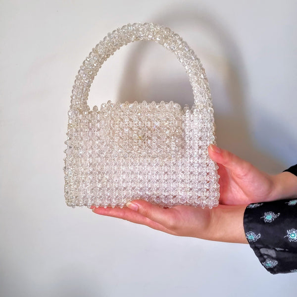 Crystal Beaded Handbag | Beaded Purse