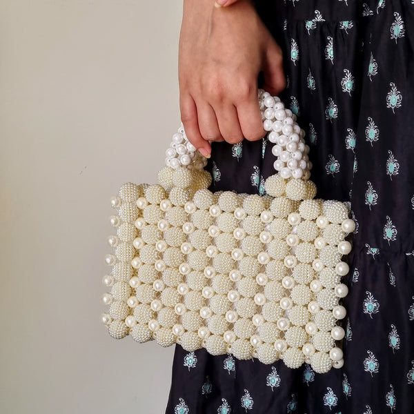 Grape Beaded Handbag | Beaded Purse