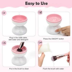 Electric Makeup Brushes Cleaner Machine