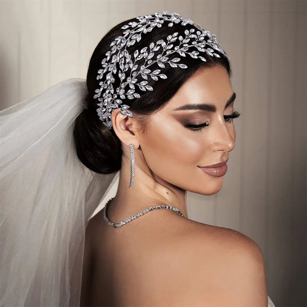 Luxe Rhinestone Bridal Headband