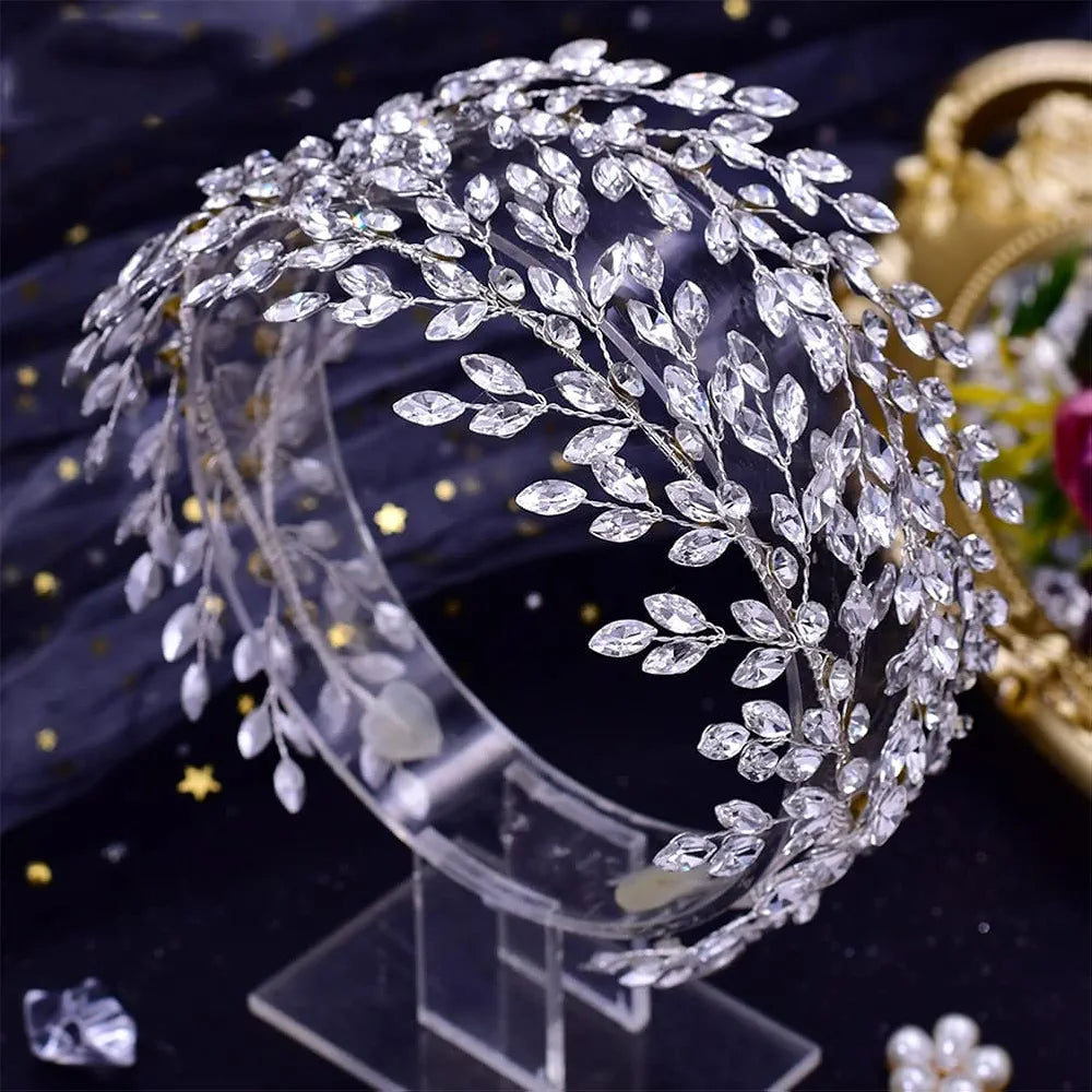 Luxe Rhinestone Bridal Headband