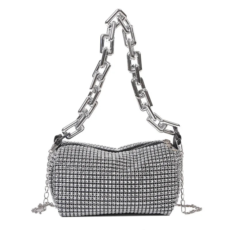 Rhinestone Crossbody Bag