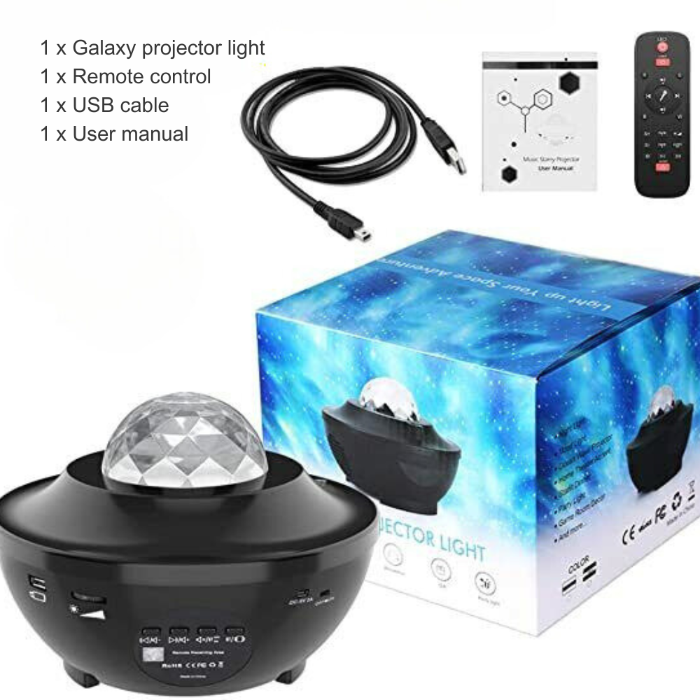 Galaxy Starry Sky Projector Night Light | Lamp
