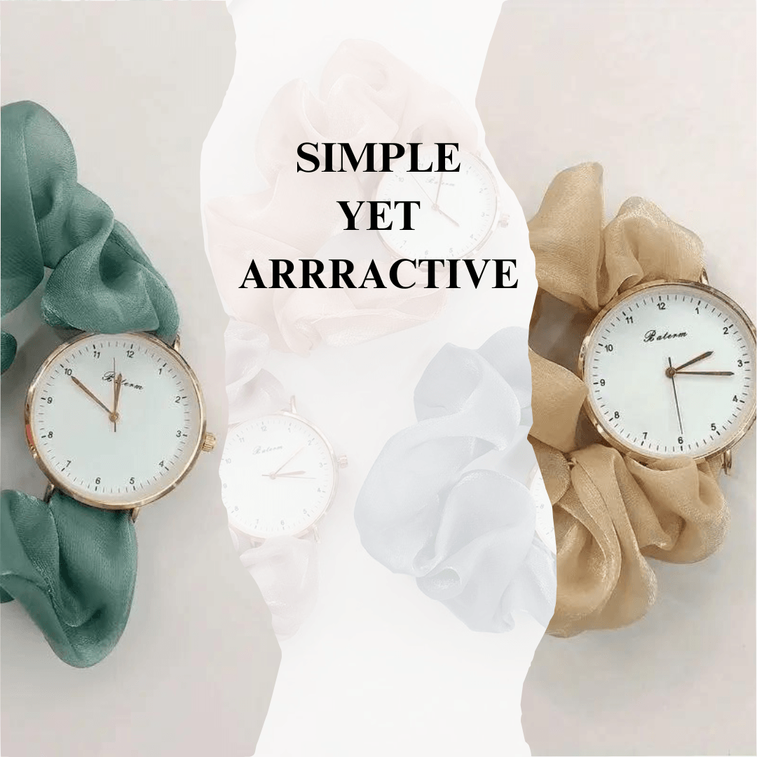 Organza Scrunchie Watch - Hesper