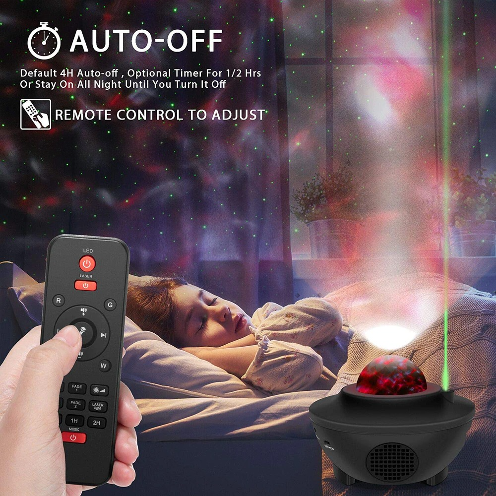 Galaxy Starry Sky Projector Night Light | Lamp