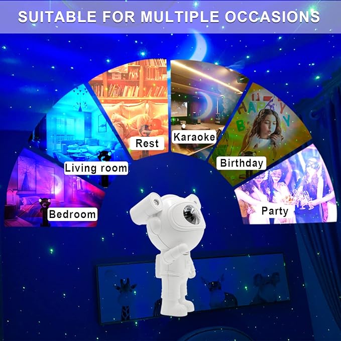 Astronaut Projector Light (for Kids and Adults)