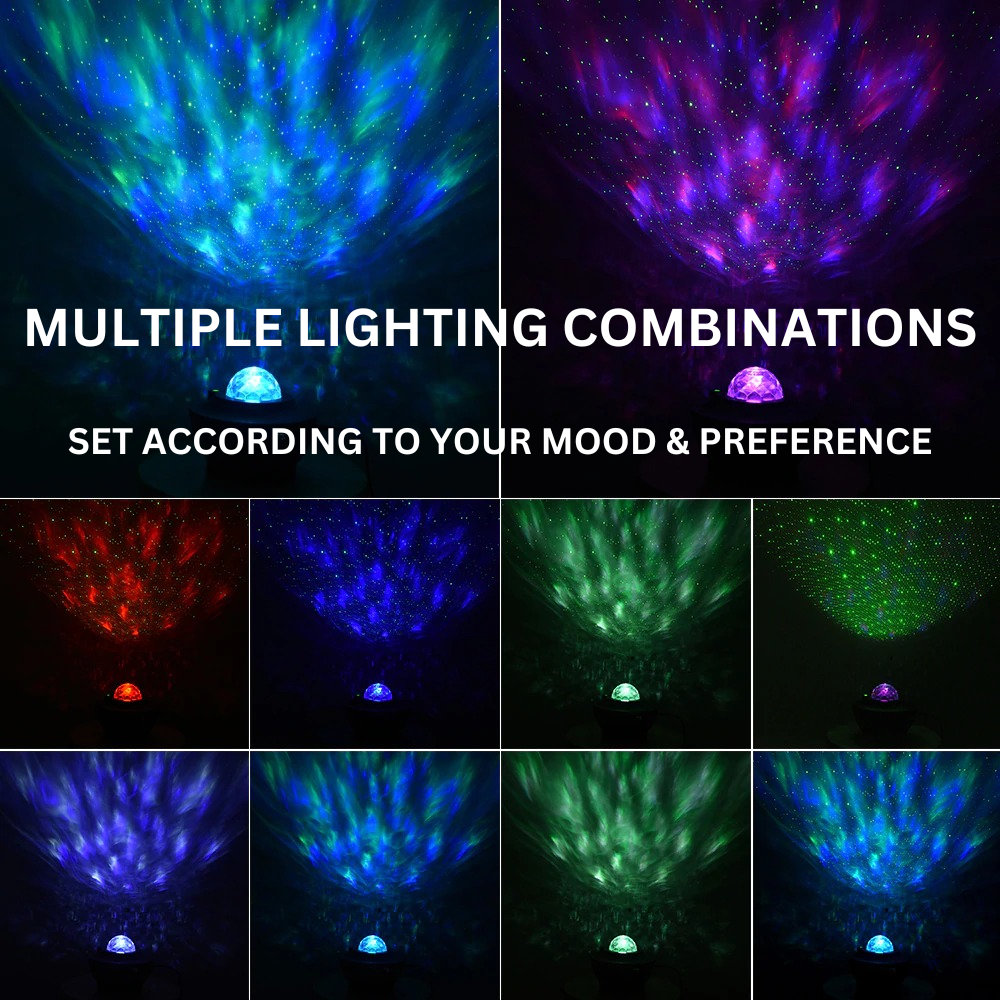 Galaxy Starry Sky Projector Night Light | Lamp