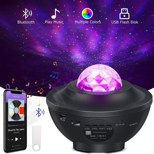 Galaxy Starry Sky Projector Night Light | Lamp