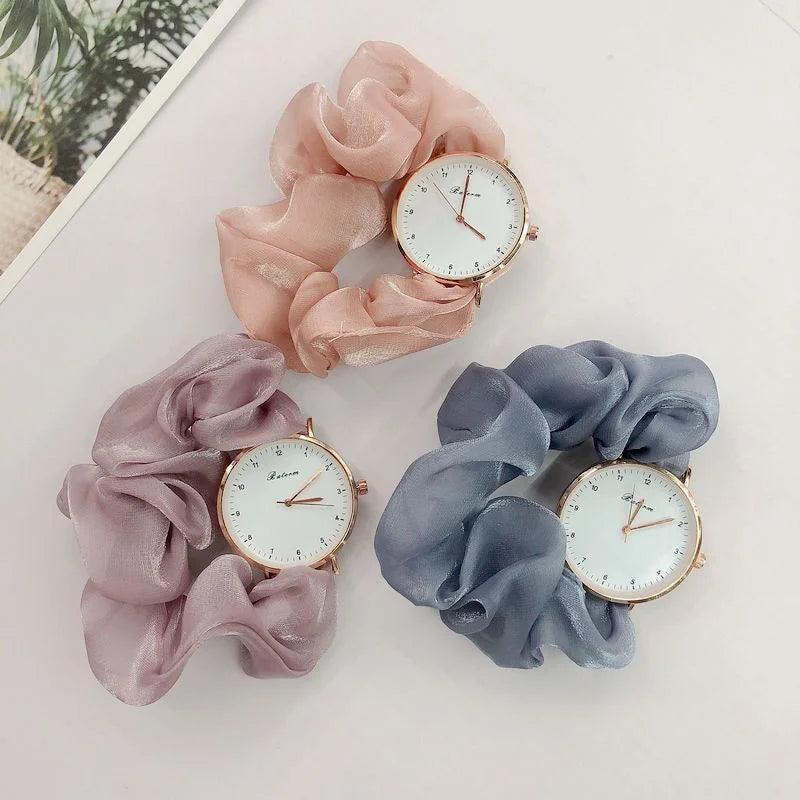 Organza Scrunchie Watch - Hesper